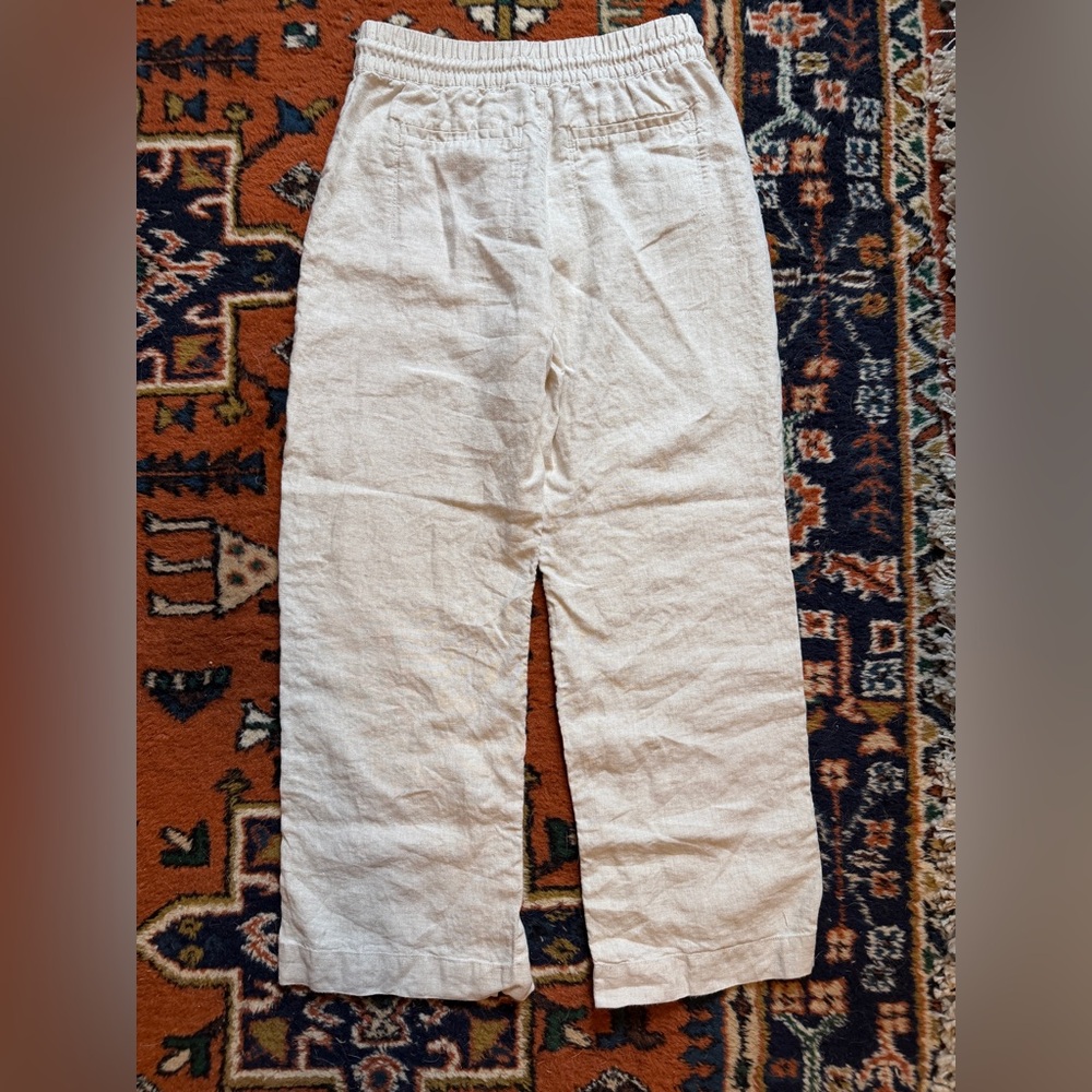 Athleta Retreat Linen High Rise Wide Leg Pant - Picture 13 of 16